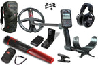 Metalldetektor XP DEUS 2 mit 22cm Suchspule und WSA2 XL Funkkopfhörer