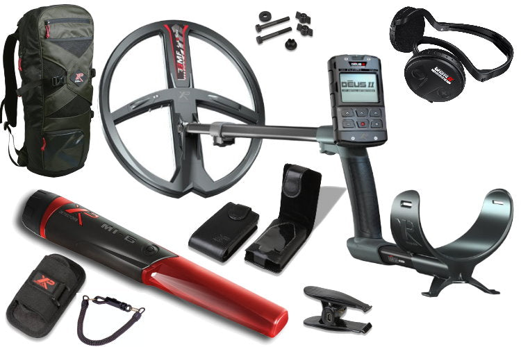 XP DEUS II Metalldetektor mit Tiefensuchspule