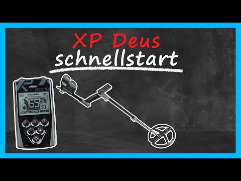 Metalldetektor XP DEUS X35 28cm Spule und MI-6 Pinpointer