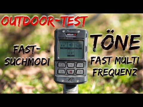 Test überzeugt! Immense Reaktionsgeschwindigkeit FMF mit dem Metalldetektor XP Deus 2 YouTube Video